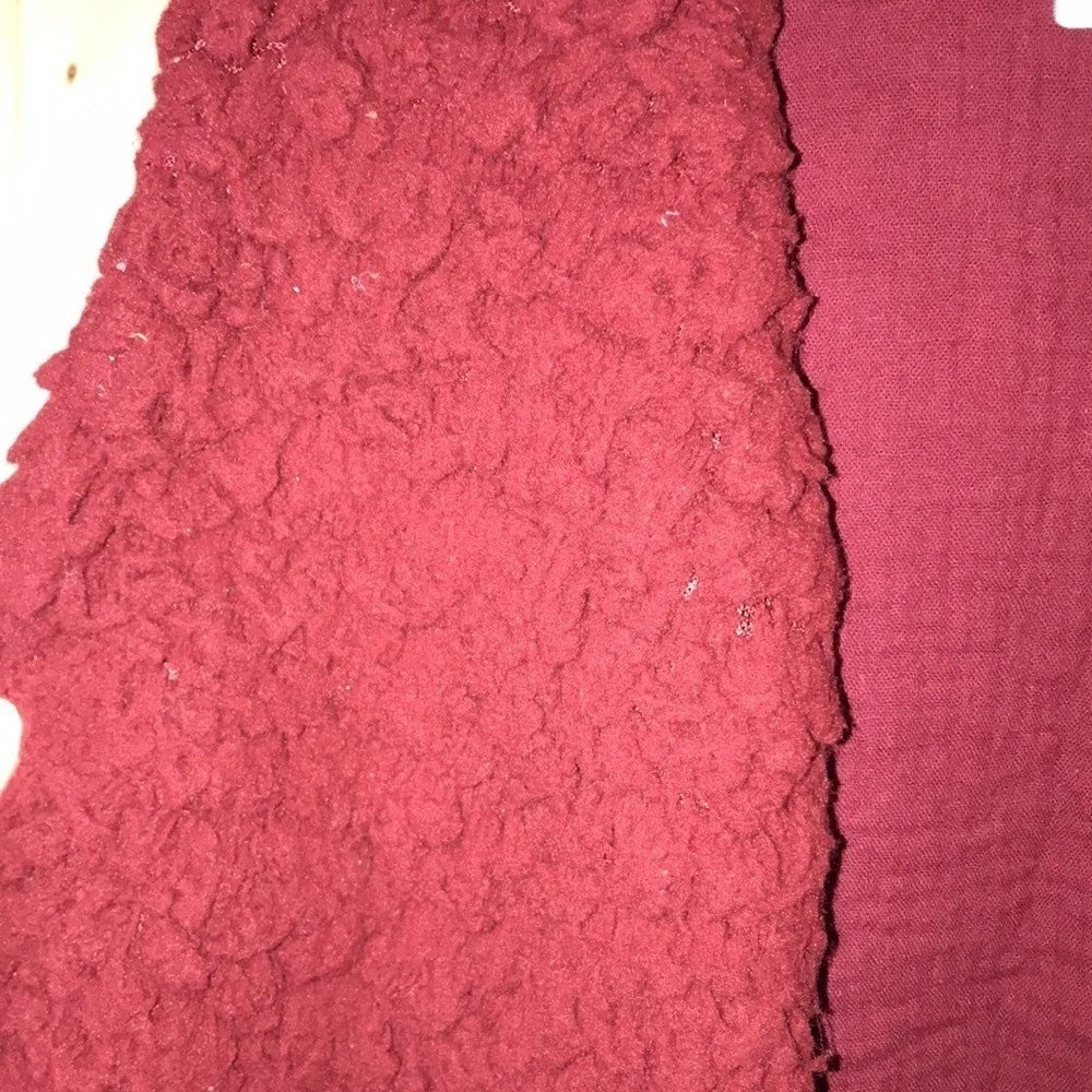 Blu Pepper Burgundy Vest S NWT - Picture 2 of 8